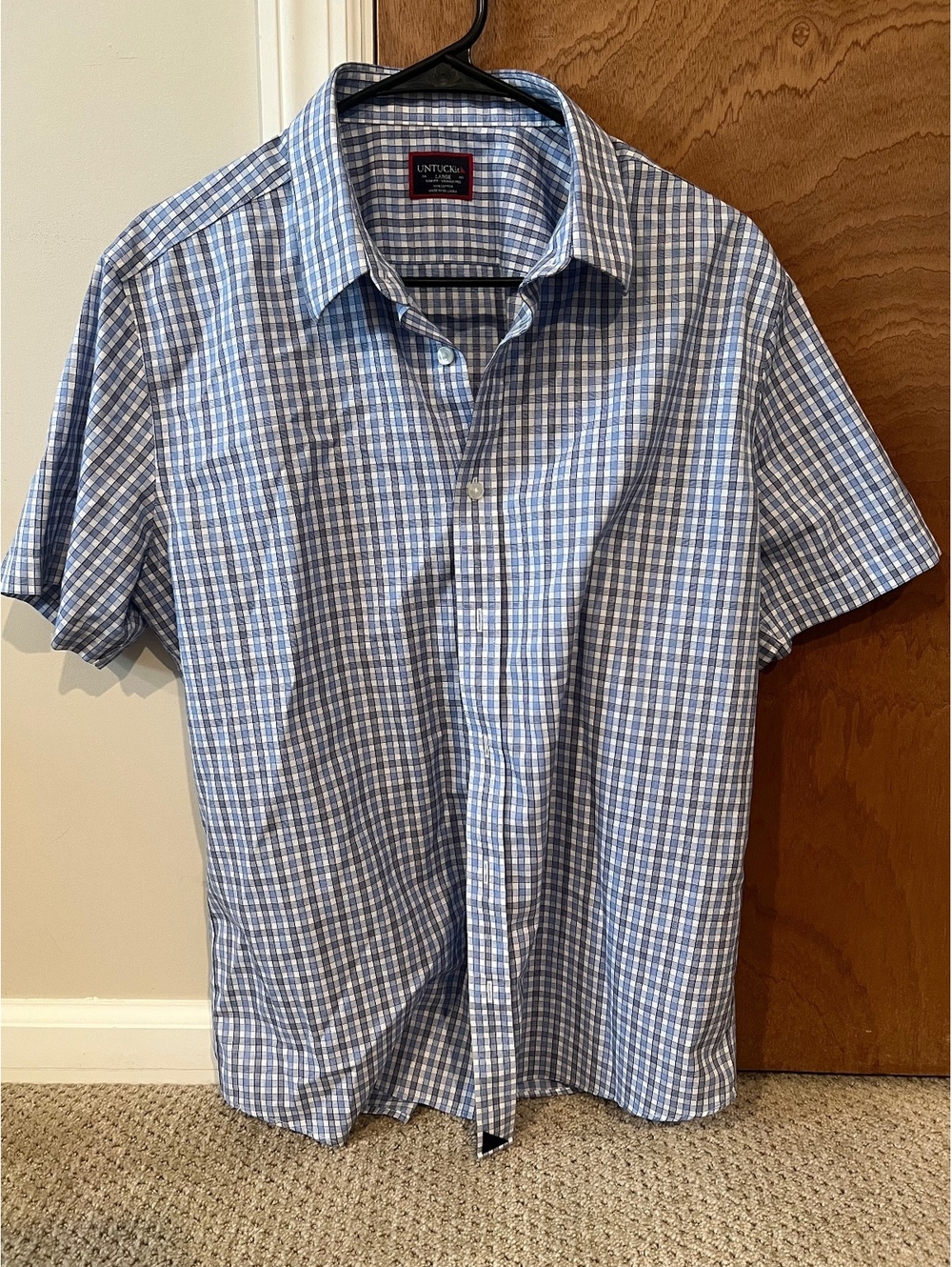 UNTUCKit Plaid Button Down Shirt